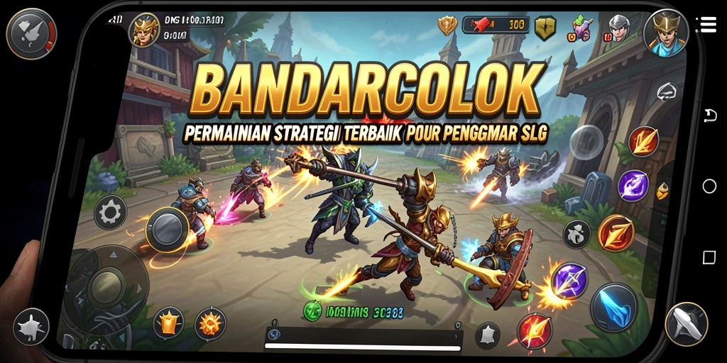 Screenshot gameplay BANDARCOLOK yang menunjukkan aksi strategis yang mendebarkan.
