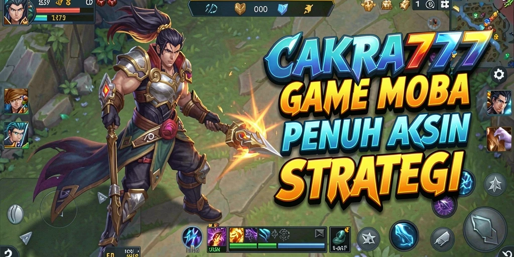 Tampilan gameplay epik di CAKRA777 menunjukkan pertarungan yang seru.