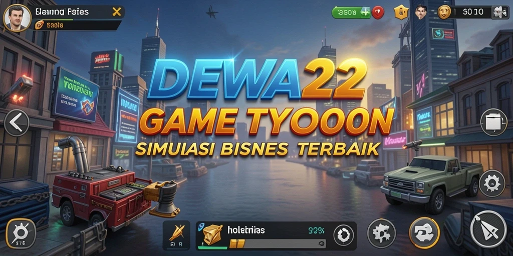 Tampilan gameplay <strong>DEWA22</strong> menampilkan strategi bisnis yang menarik.