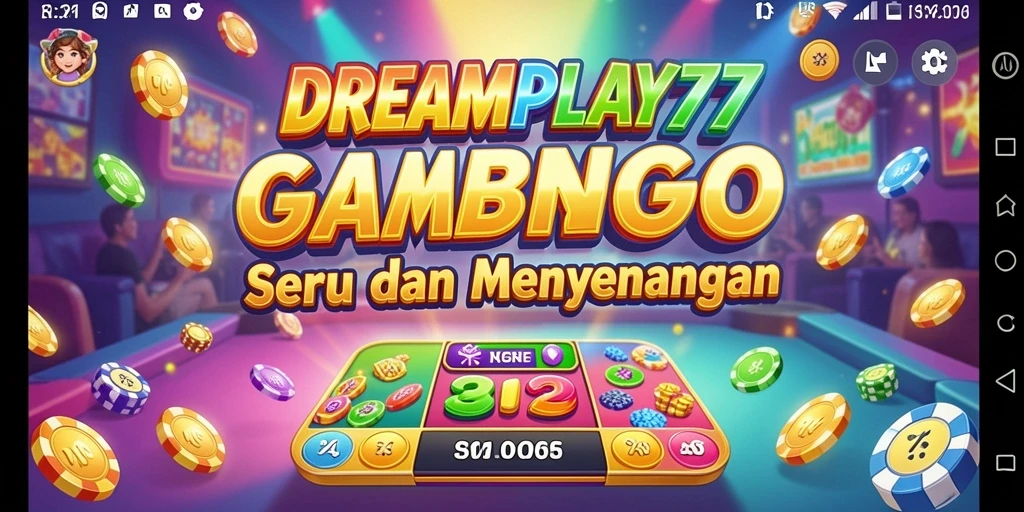Tampilan layar permainan Bingo yang seru dan interaktif di DREAMPLAY77.