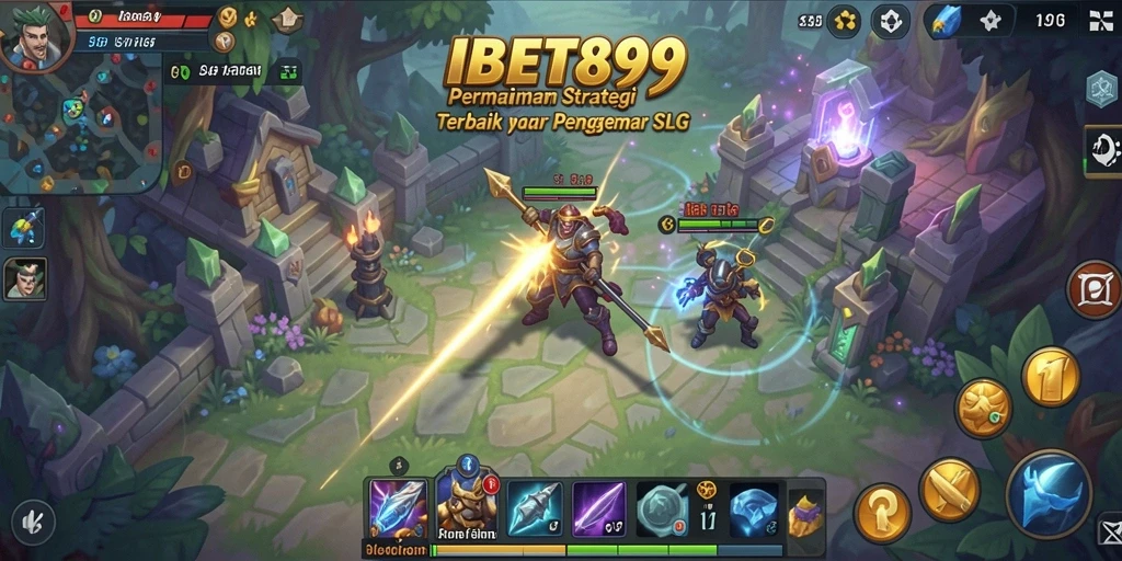 Tangkapan layar IBET899 menampilkan aksi seru permainan strategi SLG.