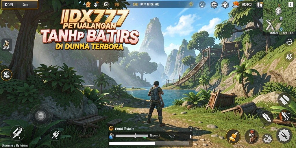 Tampilan gameplay menyerukan petualangan seru di dunia terbuka.