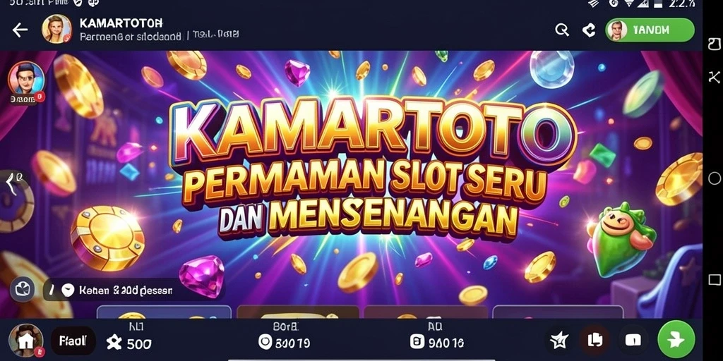 Gameplay KAMARTOTO menampilkan putaran Slot yang penuh warna dan mengasyikkan.