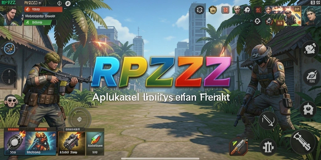 Tampilan antarmuka RPZZZ yang sederhana dan intuitif.
