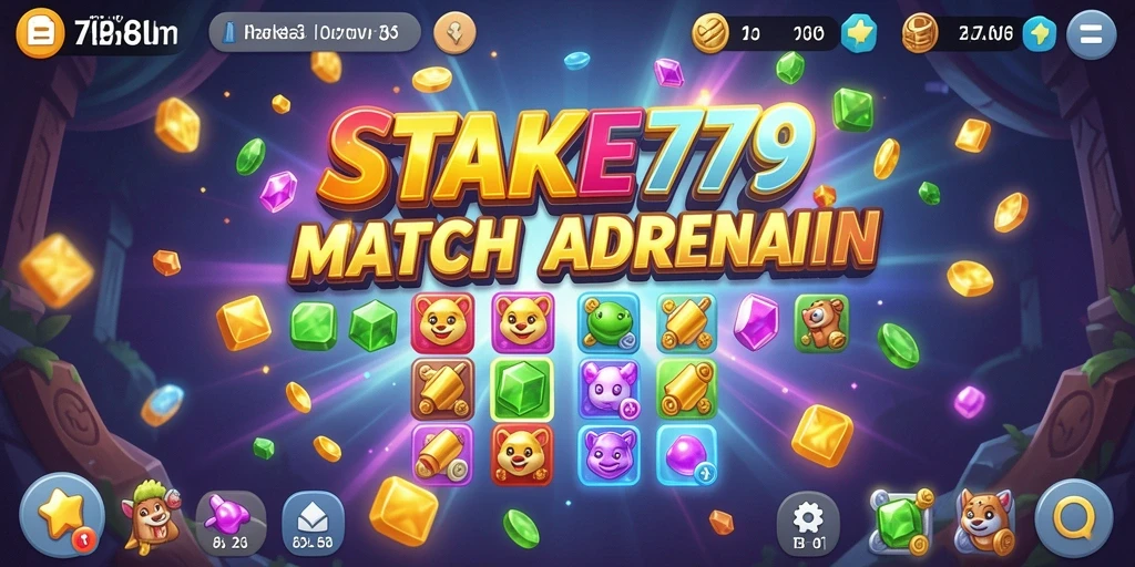 Tampilan gameplay STAKE779 yang seru dan penuh warna.