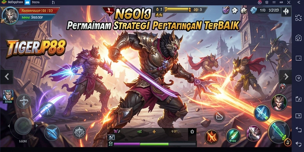 Tampilan gameplay menarik di TIGERJP88 dengan strategi yang mendebarkan.