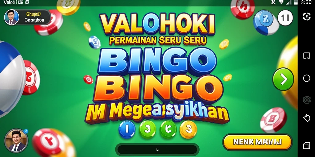 Tampilan gameplay VALOHOKI dengan angka-angka Bingo yang menarik.
