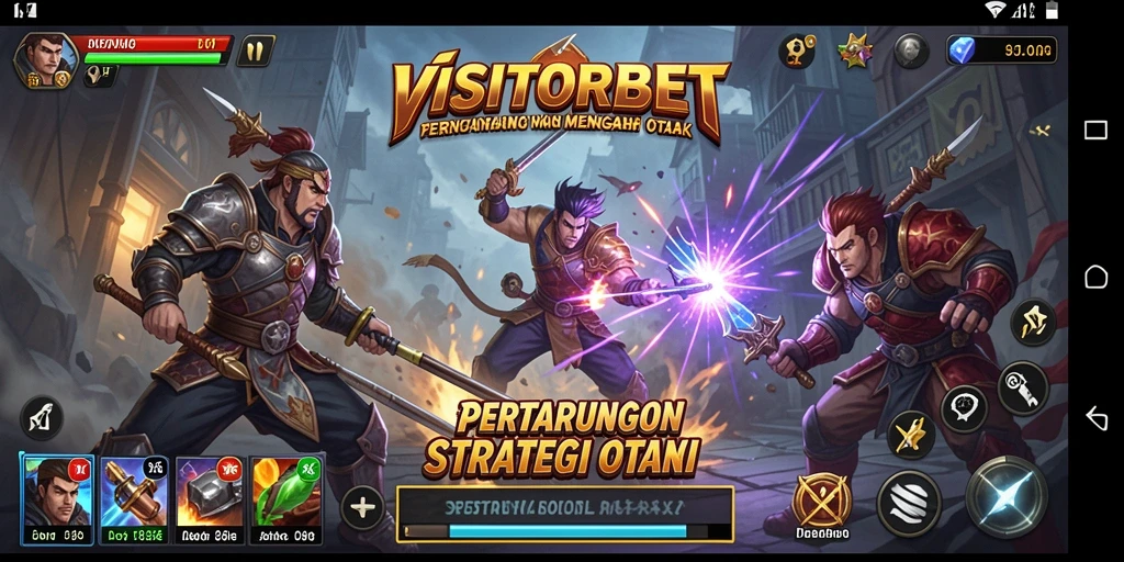 Screenshot gameplay VISITORBET yang menunjukkan aksi strategi yang mendebarkan.