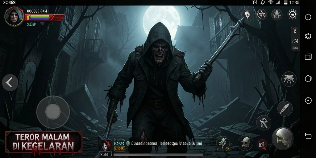 Gameplay menegangkan dengan suasana Horror yang mencekam.
